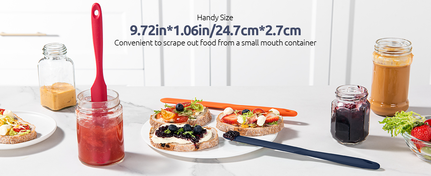silicone jar spatula