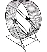 ULTECHNOVO Chinchilla Wheel, Pet Hamster Running Wheel, Hamster Toys for Hamster Cage Spinner Sma...