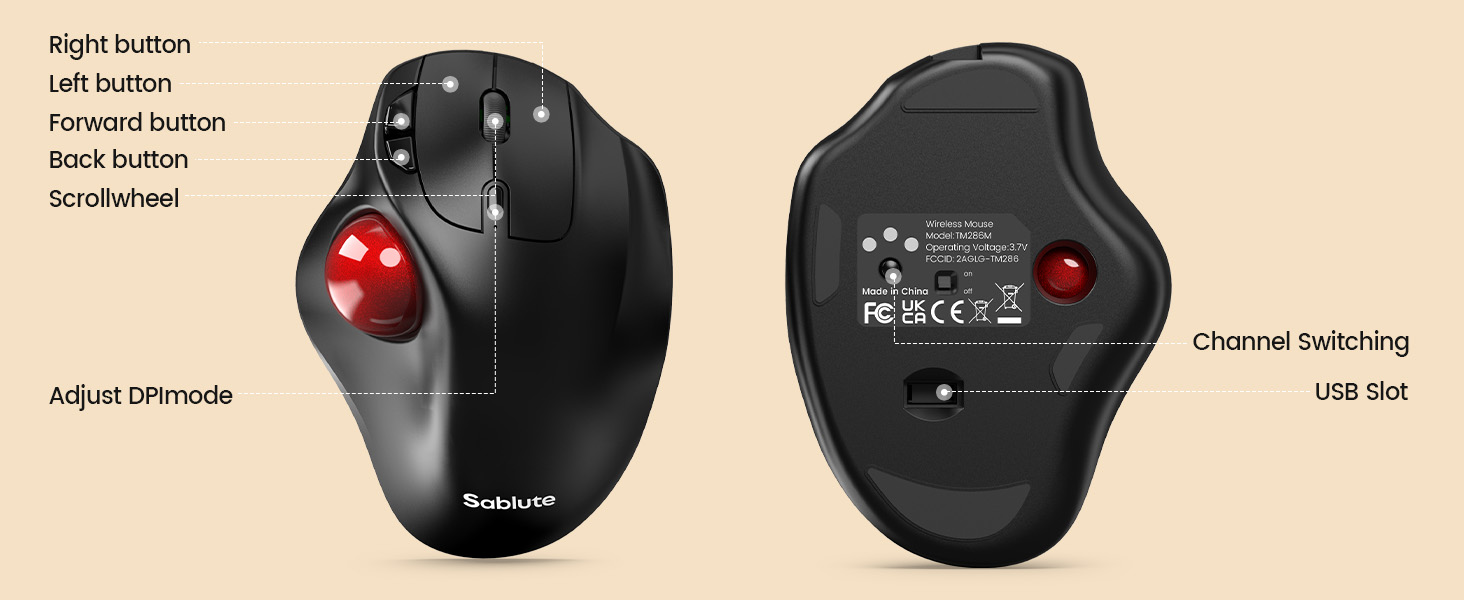 rollerball mouse