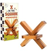 BSIRI Wooden Brain Teasers for Adults Logic Games Gift Puzzle and Mind Teasers for Senior of The ...
