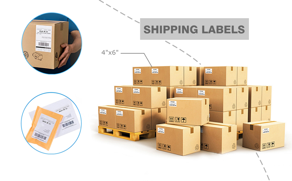 shipping labels