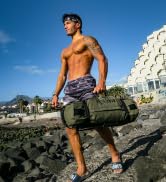 Polyfit Classic Sandbag - Heavy Duty Workout Sandbag for Fitness with 8 Gripping Handles for Sand...