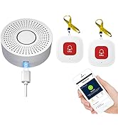 WiFi Smart Caregiver Pager Call Button Wireless Caregiver Alert System Emergency Alert Button for...