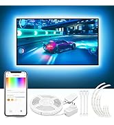 Sengled Smart Wi-Fi TV LED Backlights with 8 PCS Segmented Extension LED Strip Lights for 45-75 I...