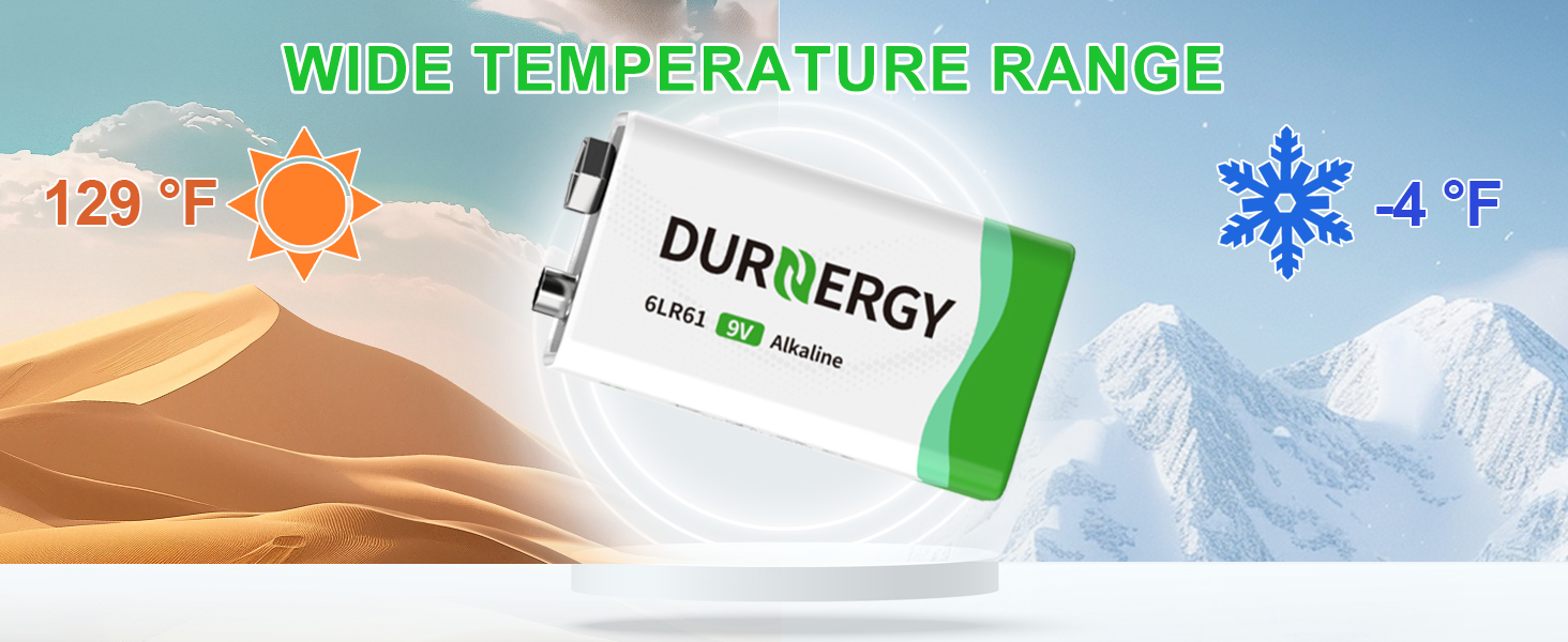 wide temperature range