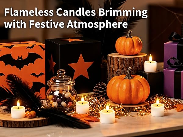 rechargeable candles with remote