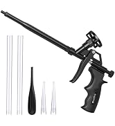 Foam Gun, Preciva Professional Foaming Gun Heavy Duty PU Expanding Foam Gun Spray Application App...
