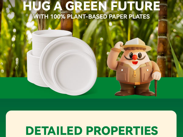 100% plant-based paper bowls