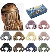 Small Hair Clips for Women Girls Kids, Tiny Hair Claw Clips for Thin/Medium Thick Hair, 1.5 Inch ...