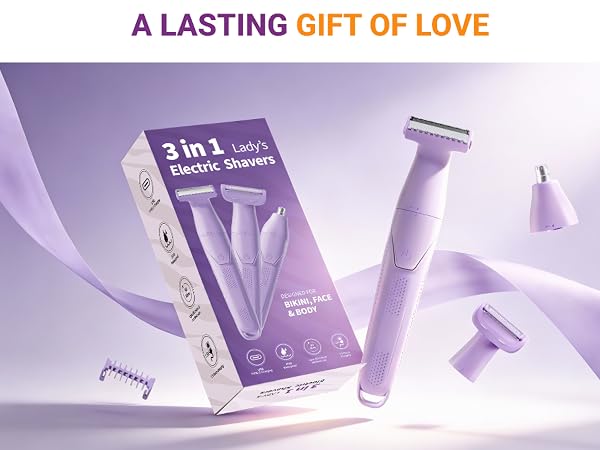 Designed for bikini, face & body. Beautifully presented kit, perfect as a gift for yourself