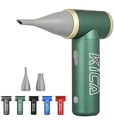 KiCA Jetfan 2.0 Electric Air Duster for Computer,Keyboard,House Cleaning,Airbed Inflation,Camera ...