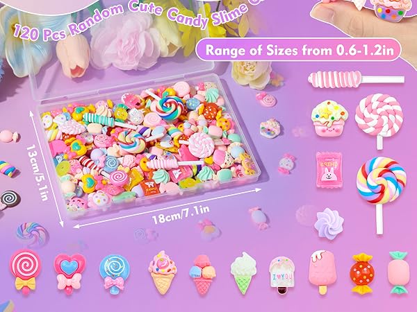 Candy Slime Charms