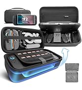 AceGamer Large Capacity Carrying Case for Nintendo Switch 2 (2025) - 3 in 1 Accessories Bundle wi...