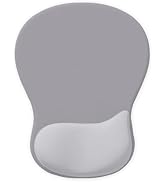 WINTOJO Ergonomic Mouse Pad with Gel Wrist Rest Support Comfortable Gaming Mouse Pad Pain Relief ...