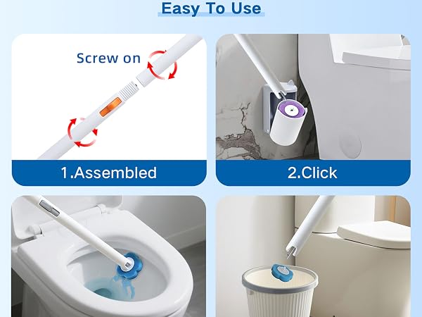 toilet cleaning brush,bathroom cleaning,cleaning kit household,disposable toilet bowl cleaner wand