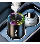 Smart Car Air Freshener, Car Air Freshener Diffuser with Starry Sky Projection and 50ml Perfume, ...