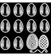 10pcs Egg/Balloon Clear Plastic Shaker Domes with 5pcs/Sets Egg/Balloon Dies for Card Making East...