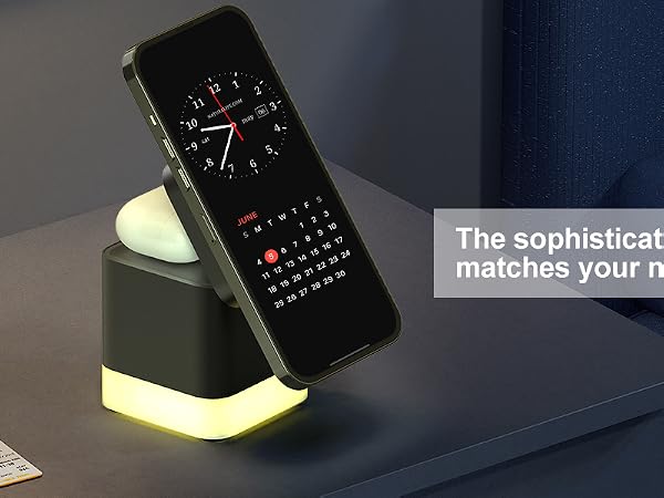 3-in-1 cube wireless charger