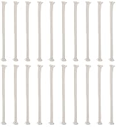 SWATOM 1/4" Round Cotton Oil Lamp Wicks 20 PCS for Tiki Torches,Alcohol Candle Burner,Lampberger ...