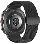 Elastic Nylon Band for Samsung Galaxy Watch Ultra Bands 47mm 2025 2024 Men,Stretchy Sport Parachu...