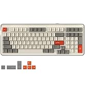 DAREU EK98pro Wireless Mechanical Keyboard,Tri-Mode BT/2.4GHz/USB-C RGB Backlit Gaming Keyboard,P...