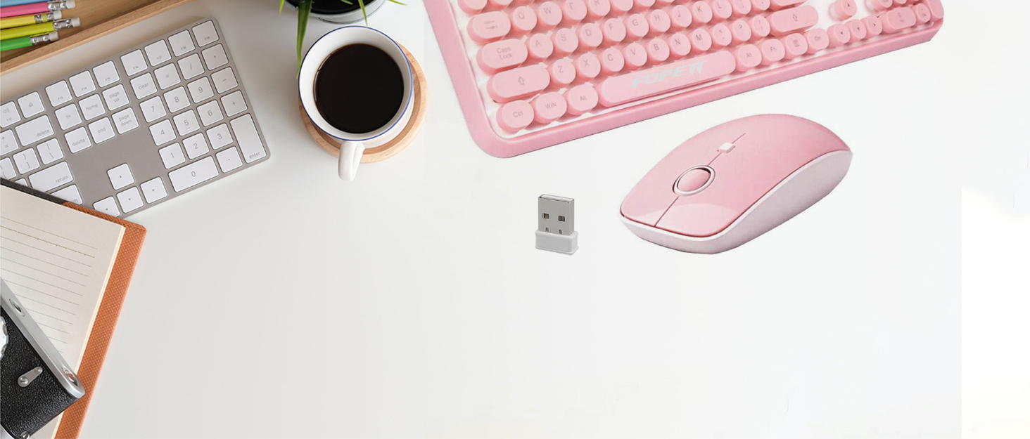 wireless keyboard with mouse