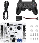 PWM Servo Motor Tester Board Module Controller with PS2 USB Controller Over-Current Protection US...