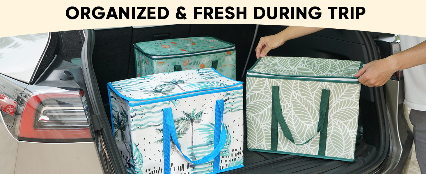 insulated grocery bags