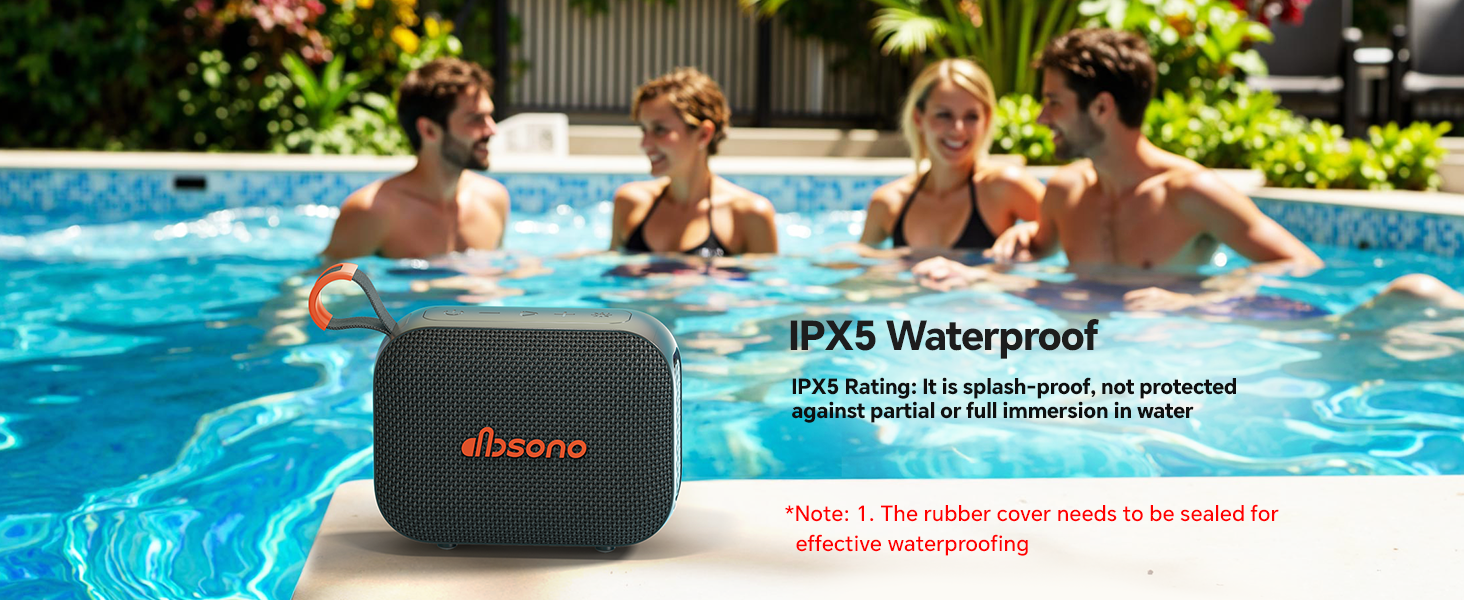ipx5 waterproof speaker
