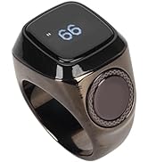 Finger Tally Counter, Digital Finger Smart Clicker Ring Resettable Lap Counter Handheld Number Cl...