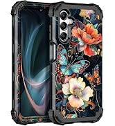 Miqala for Galaxy A16 5G Case,Glow in The Dark Three Layer Heavy Duty Shockproof Full Protection ...