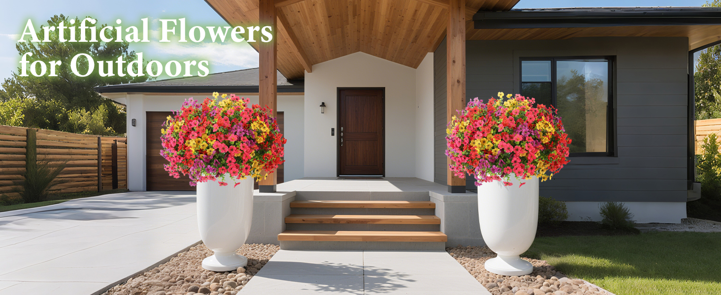 Artficial Flowers for Outdoors