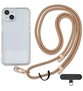 Golifyne Universal Phone Lanyard, Anti-Theft Crossbody Strap for iPhone 15 Pro Max and Most Smart...