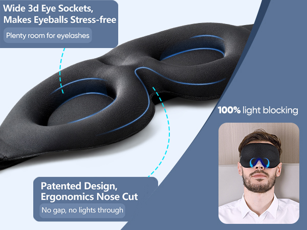 3d sleep mask