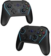 NBCP X8 2 Pack Bluetooth Wireless Pro Controller Dual Pack, Bluetooth Gamepad for Nintendo Switch...