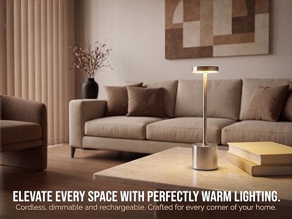 rechargeable table lamp for Liivingroom