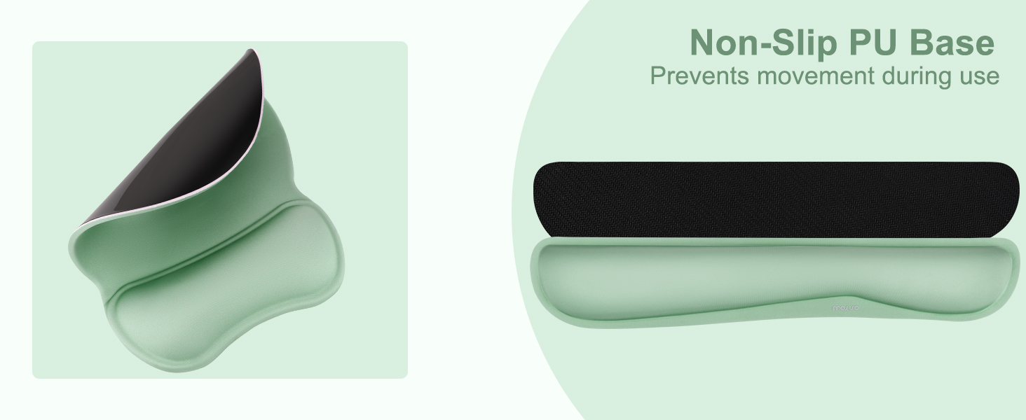 Ergonomic Memory Foam Wrist Rest for Laptop, Computer