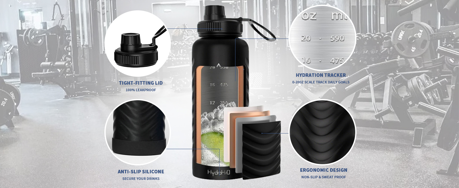 gym water bottles for men