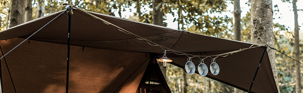 camping gear organizer