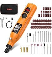 Mini Cordless Rotary Tool Kit, 3-Speed Engraving Tool with 70 Accessories | Type-C charging for e...