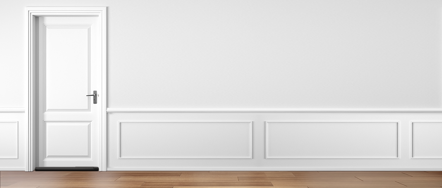 double side door draft stopper