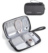 BAGSMART Electronics Organizer Travel Case, Small Travel Cable Organizer Bag, Travel Essentials, ...
