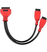 Goliton Cable Adaptor Compatible for Chrysler 12+8 Programming Cable Connector for Autel DS808 Ma...