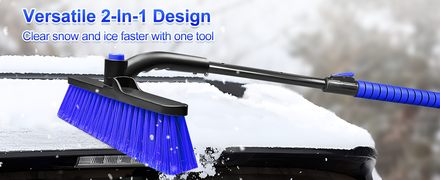 snow brush ice scraper