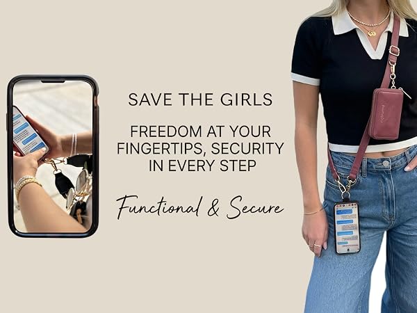 Save The Girls Freedom at your fingertips.