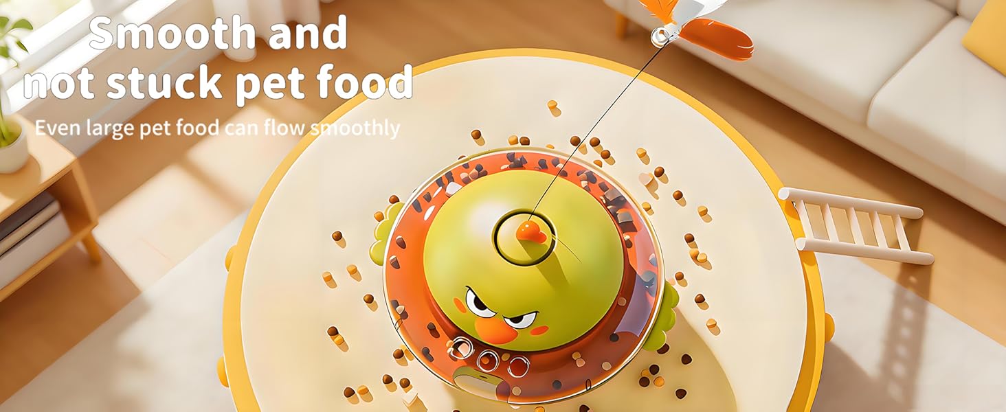 Smooth without suck pet food