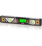 PREXISO Digital Level, 11.5'', Angle Slope with LCD Display, 360° Electronic Bubble Inclinometer,...