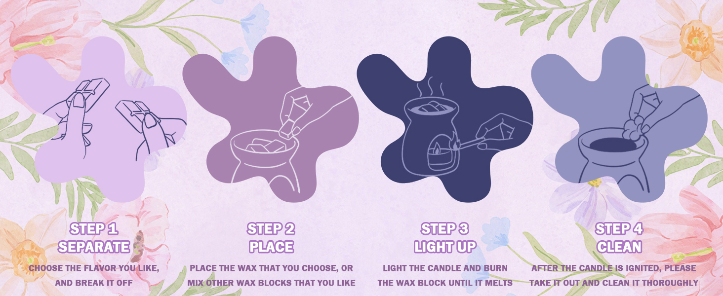 wax melts wax cubes strong scent