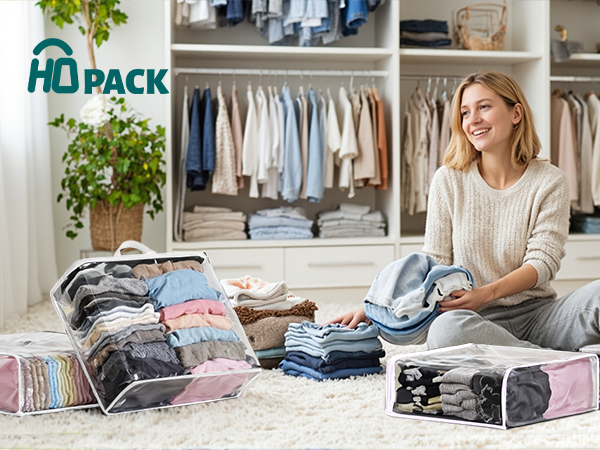 clear storage bags
