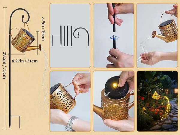 Solar Lights Outdoor Decorative